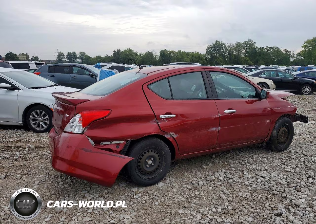 2017 Nissan Versa 1.6 Sv VIN:3N1CN7AP7HK455051 - 3