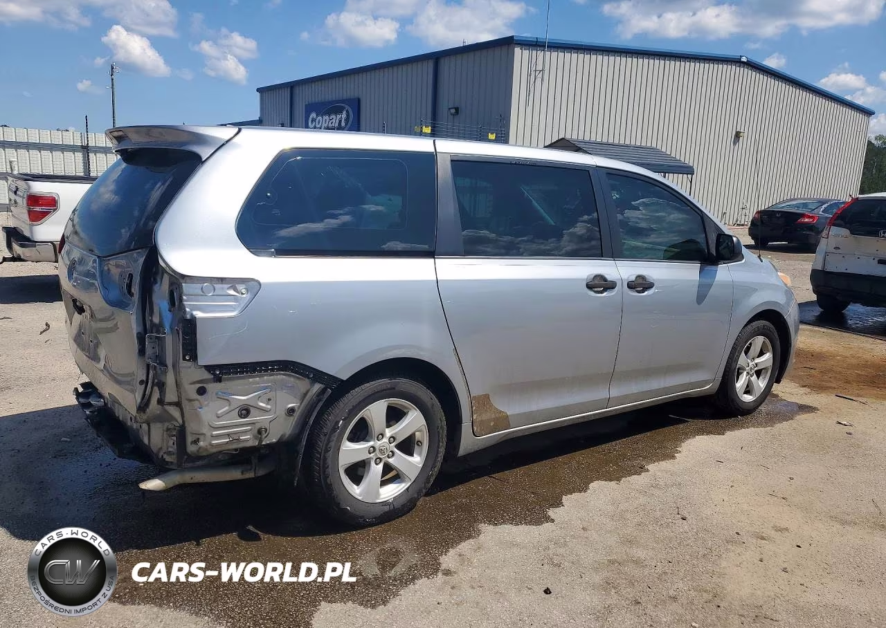 2014 Toyota Sienna L 7-Passenger VIN:5TDZK3DC2ES521197 - 3