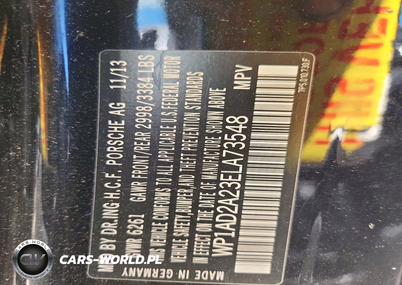 2014 Porsche Cayenne Gts VIN:WP1AD2A23ELA73548 - 13