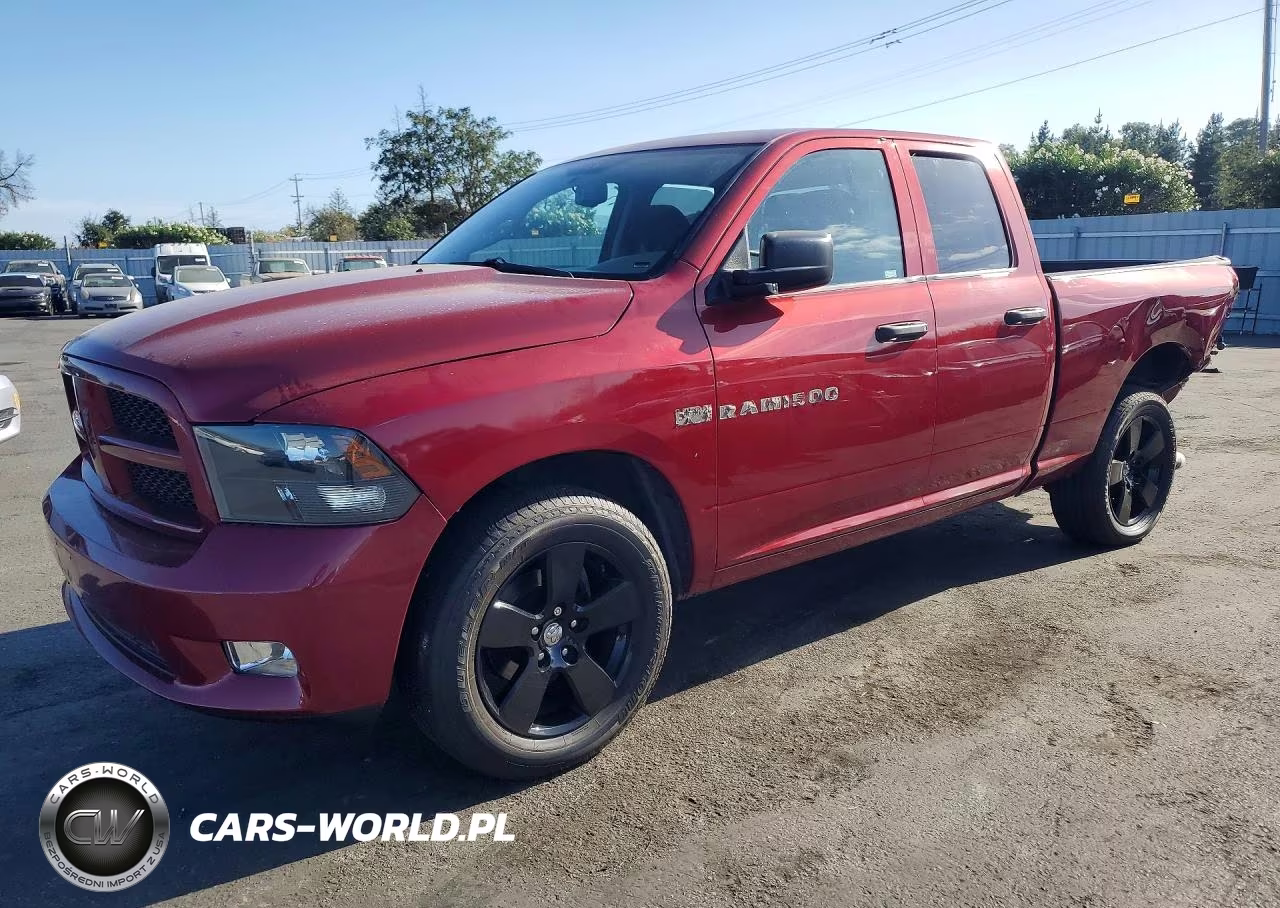 2012 Dodge 1500 Quad VIN:1C6RD6FT0CS331368 - 1