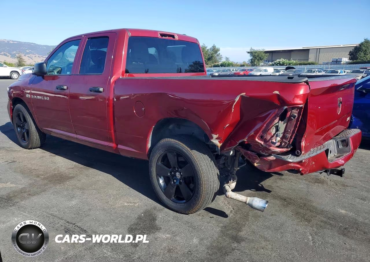 2012 Dodge 1500 Quad VIN:1C6RD6FT0CS331368 - 2
