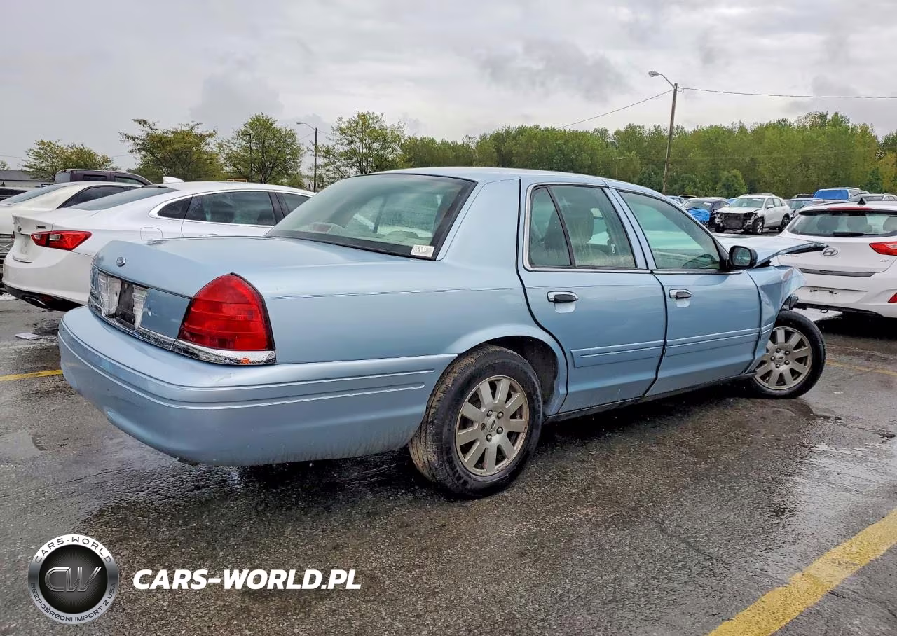 2008 Ford Crown Victoria Lx VIN:2FAFP74V48X132458 - 3