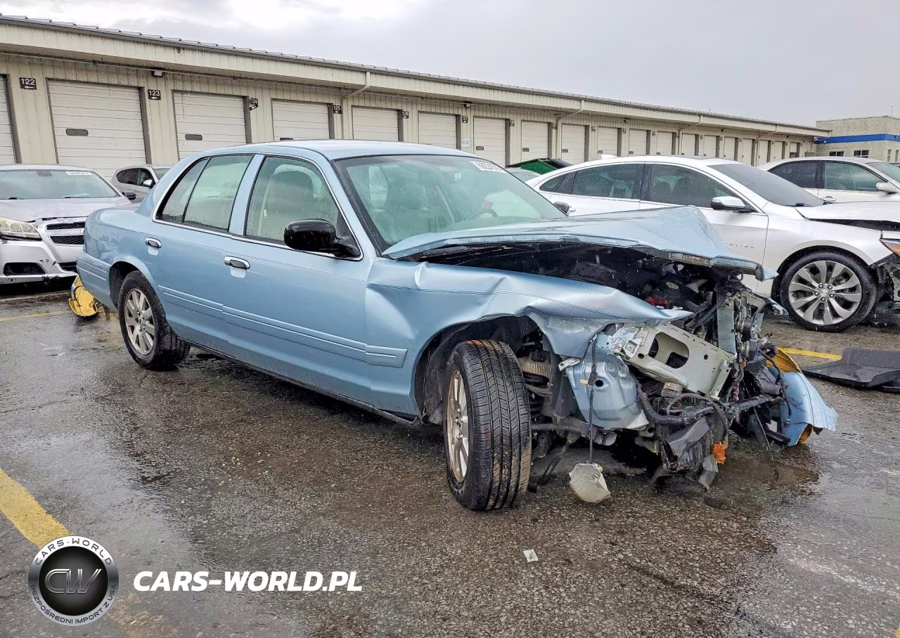 2008 Ford Crown Victoria Lx VIN:2FAFP74V48X132458 - 4