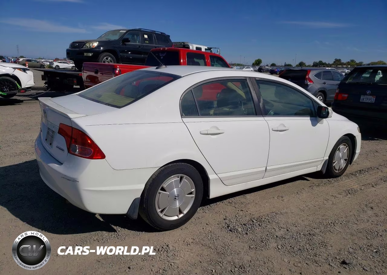 2007 Honda Civic Hybrid VIN:JHMFA36297S007642 - 3