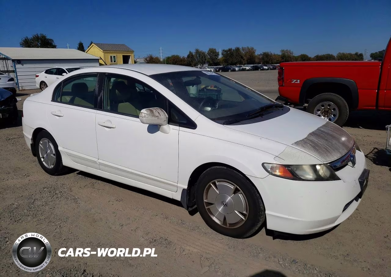 2007 Honda Civic Hybrid VIN:JHMFA36297S007642 - 4