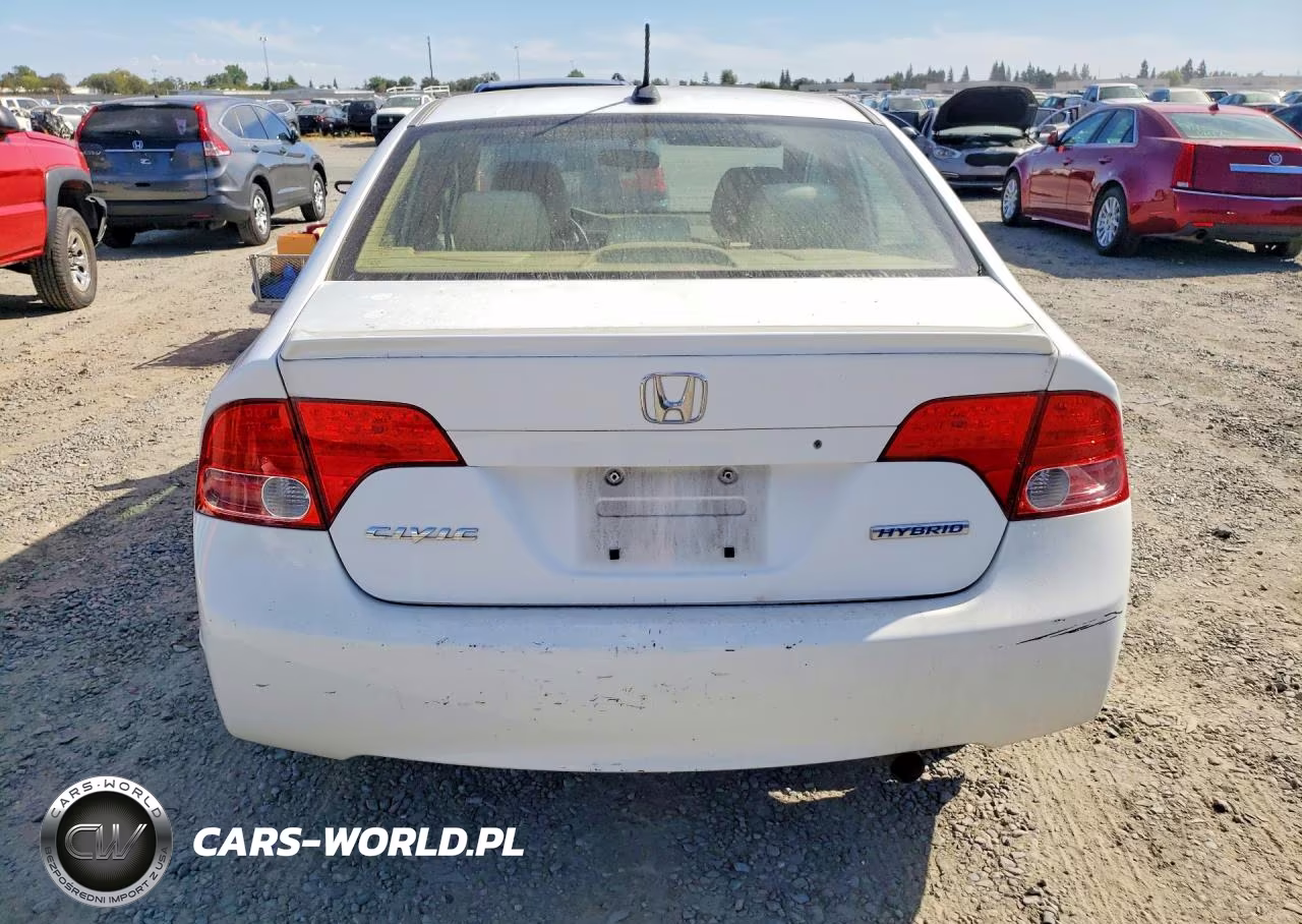 2007 Honda Civic Hybrid VIN:JHMFA36297S007642 - 6