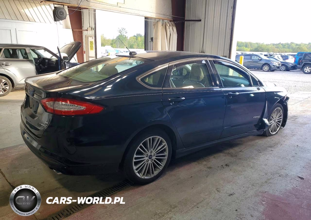 2014 Ford Fusion Se Hybrid VIN:3FA6P0LU3ER246896 - 3
