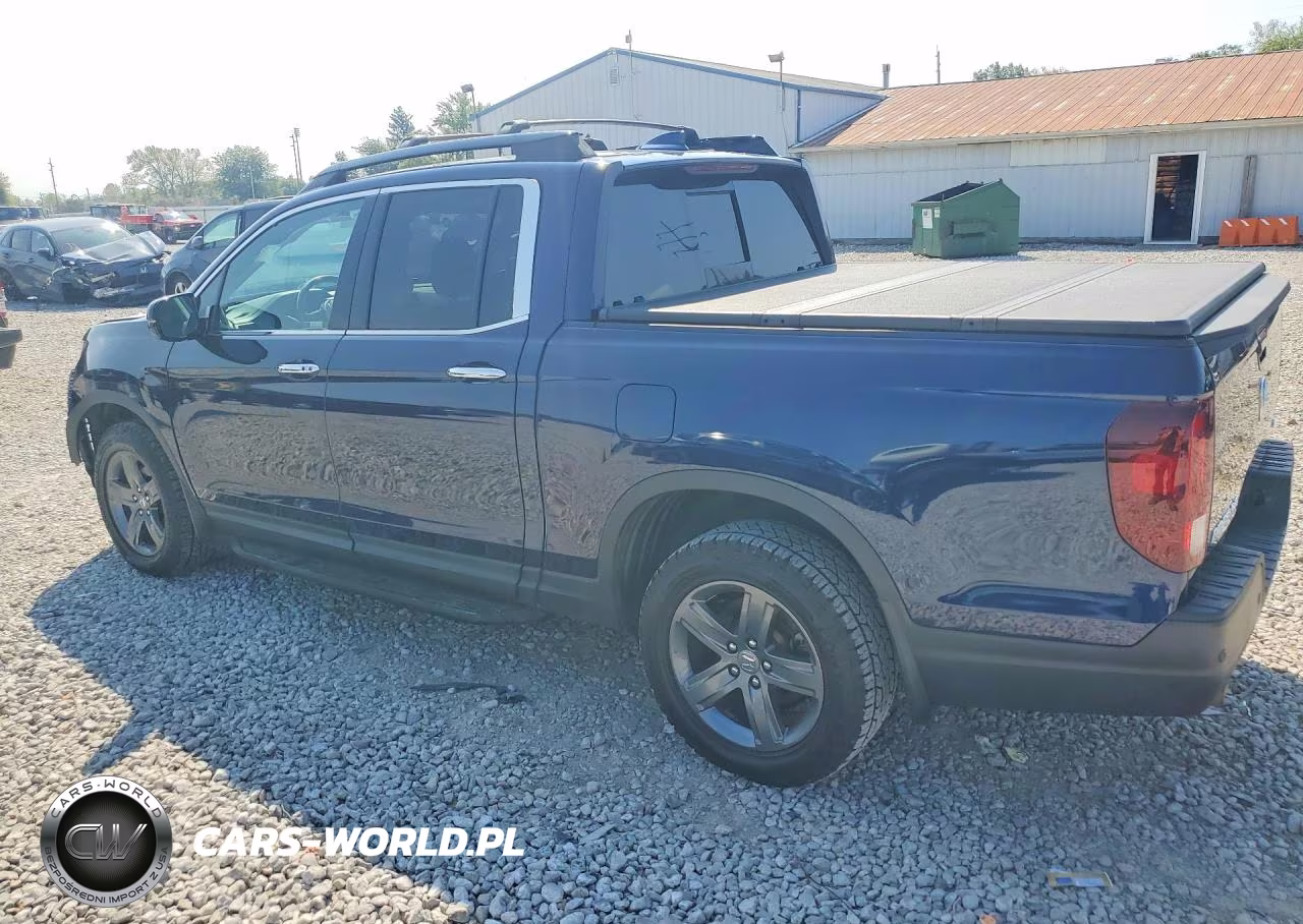 2022 Honda Ridgeline Rtl VIN:5FPYK3F74NB015295 - 2