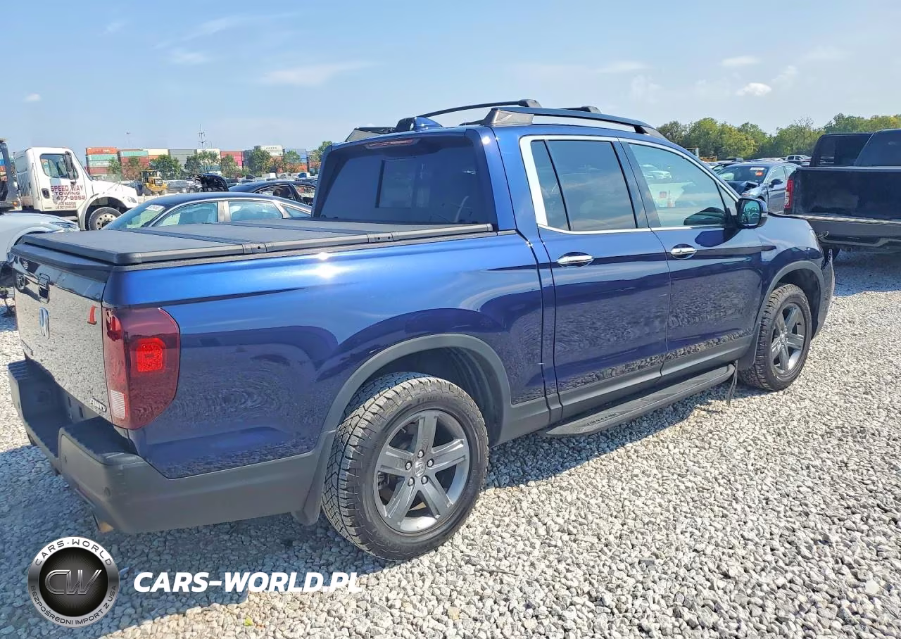 2022 Honda Ridgeline Rtl VIN:5FPYK3F74NB015295 - 3
