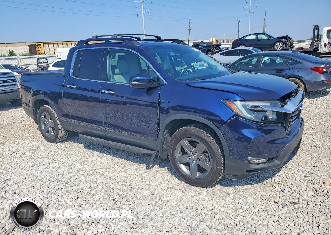 2022 Honda Ridgeline Rtl VIN:5FPYK3F74NB015295 - 4