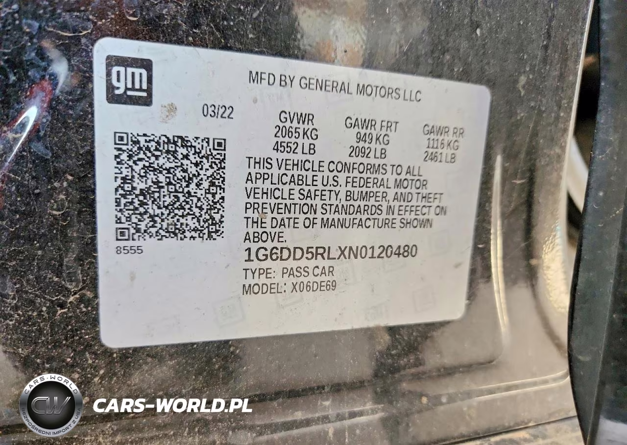 2022 Cadillac Ct4-V VIN:1G6DD5RLXN0120480 - 13