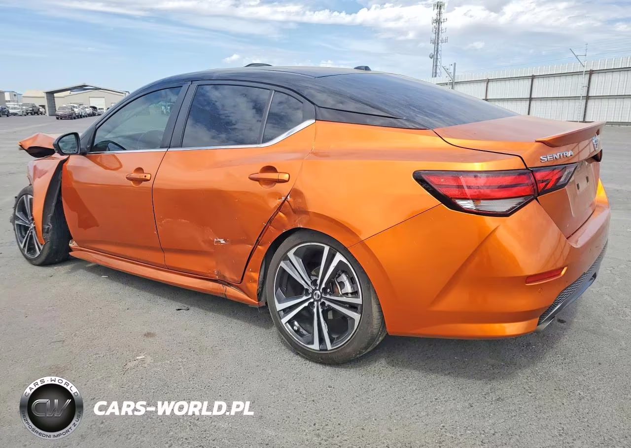 2021 Nissan Sentra Sr VIN:3N1AB8DV7MY263698 - 2