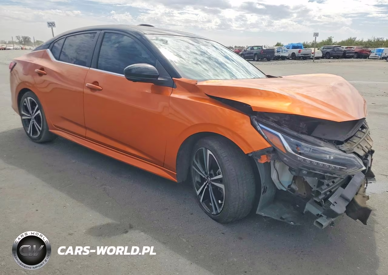 2021 Nissan Sentra Sr VIN:3N1AB8DV7MY263698 - 4