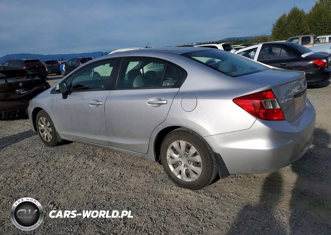 2012 Honda Civic Lx VIN:19XFB2F56CE320485 - 2