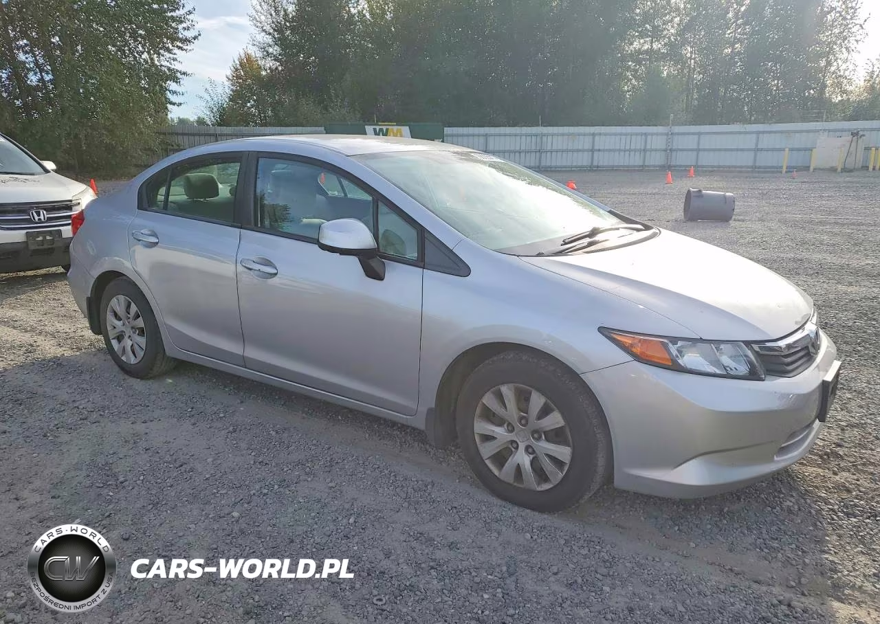 2012 Honda Civic Lx VIN:19XFB2F56CE320485 - 4