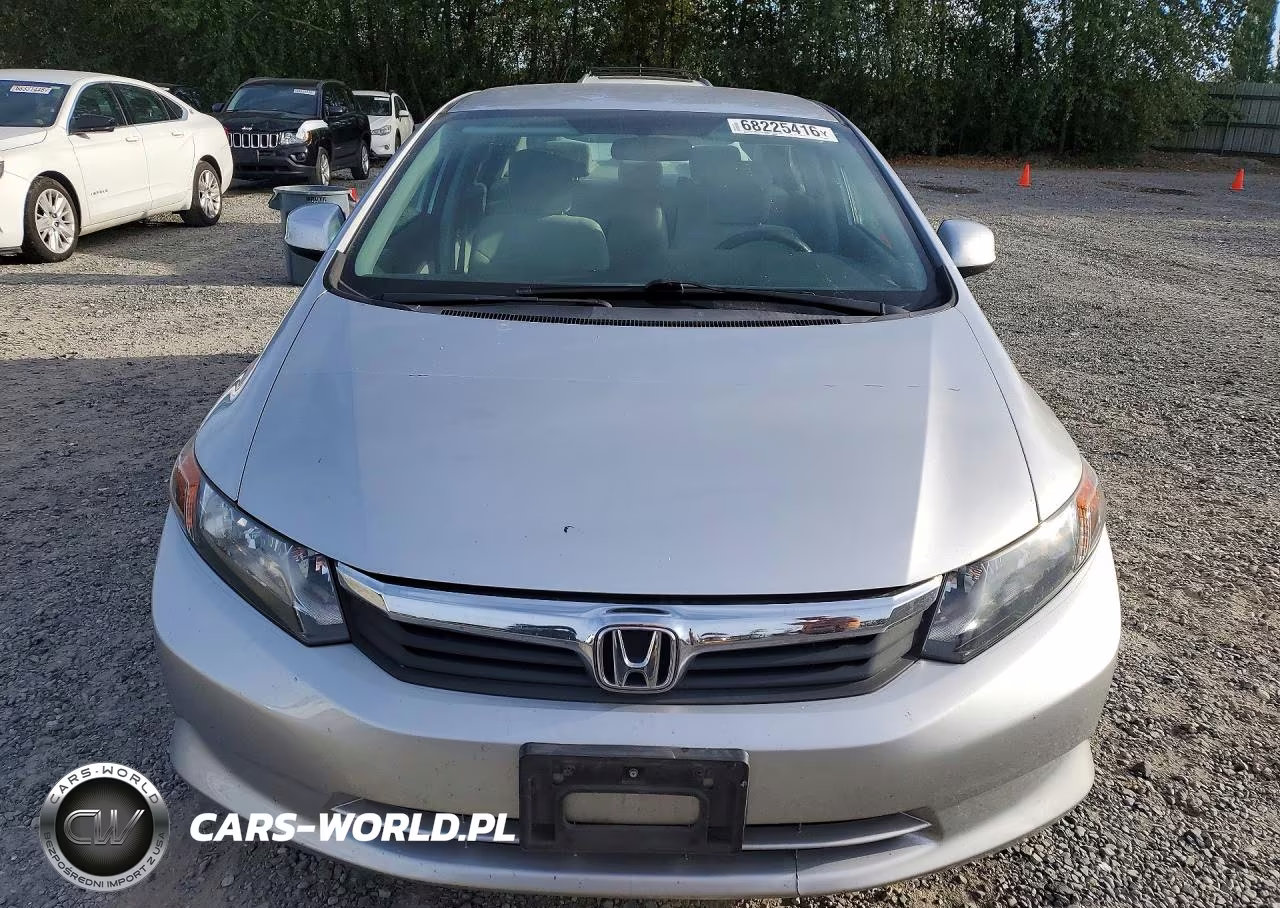 2012 Honda Civic Lx VIN:19XFB2F56CE320485 - 5