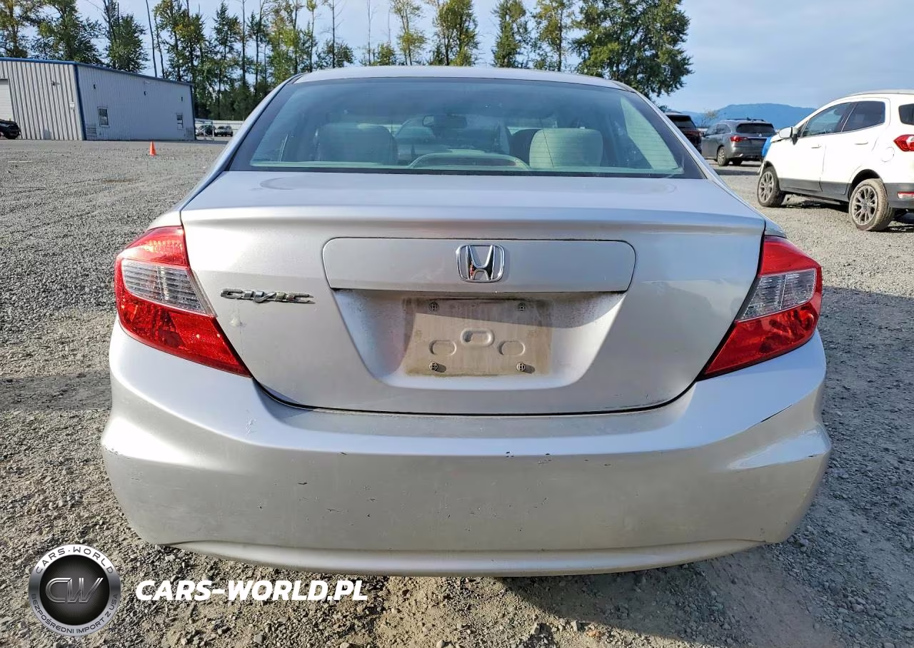 2012 Honda Civic Lx VIN:19XFB2F56CE320485 - 6