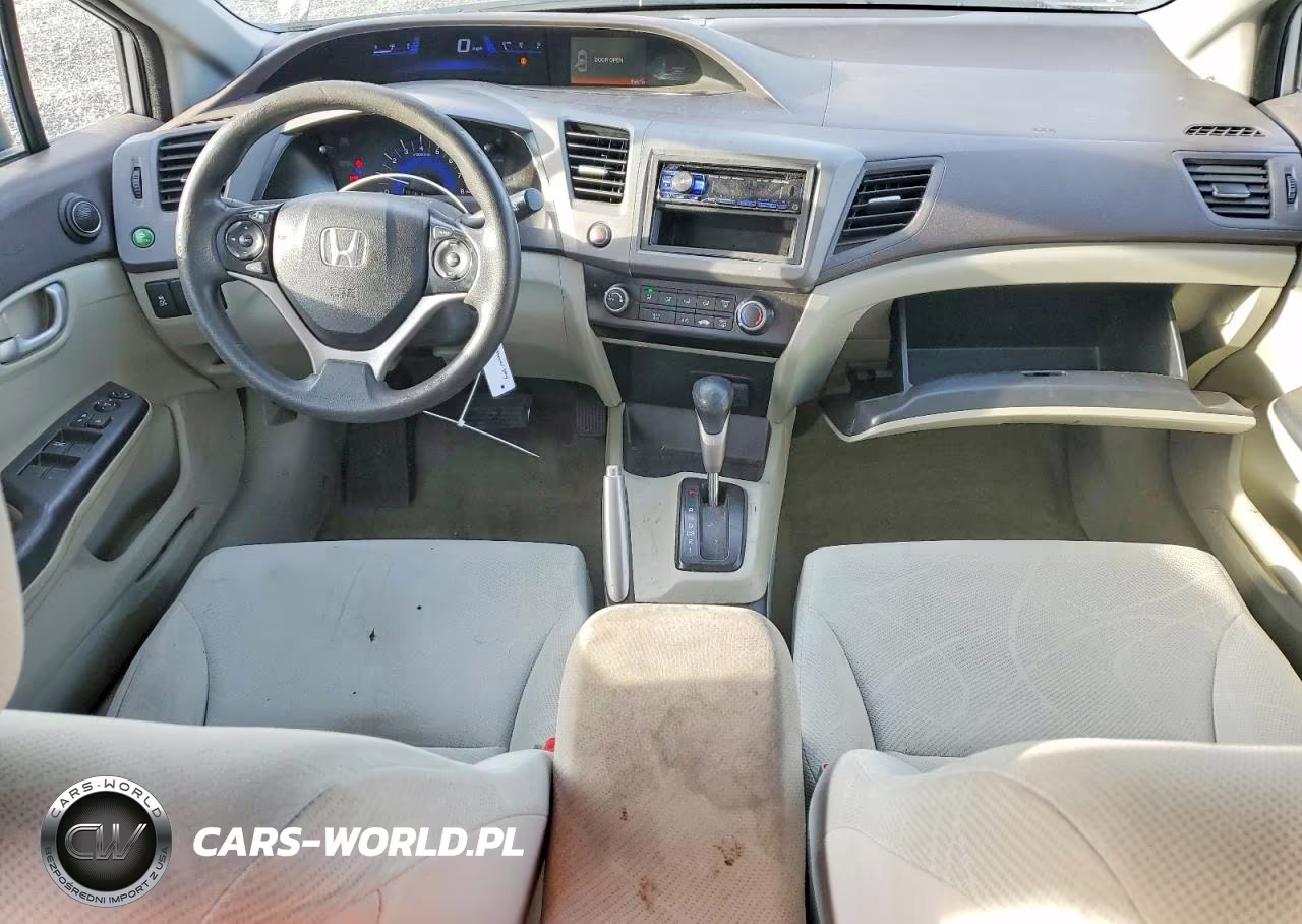 2012 Honda Civic Lx VIN:19XFB2F56CE320485 - 8