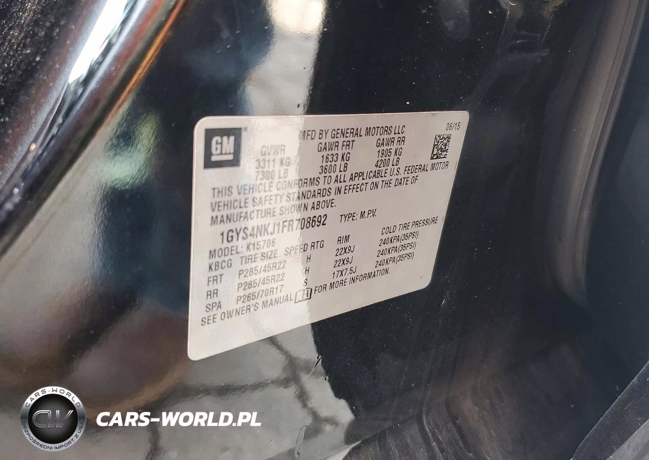 2015 Cadillac Escalade Premium VIN:1GYS4NKJ1FR708692 - 13