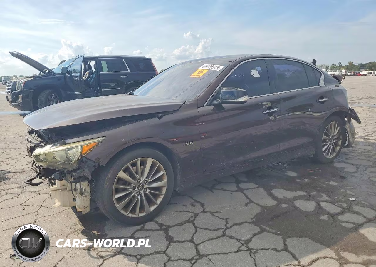2018 Infiniti Q50 3.0T Luxe VIN:JN1EV7AR5JM431590 - 1