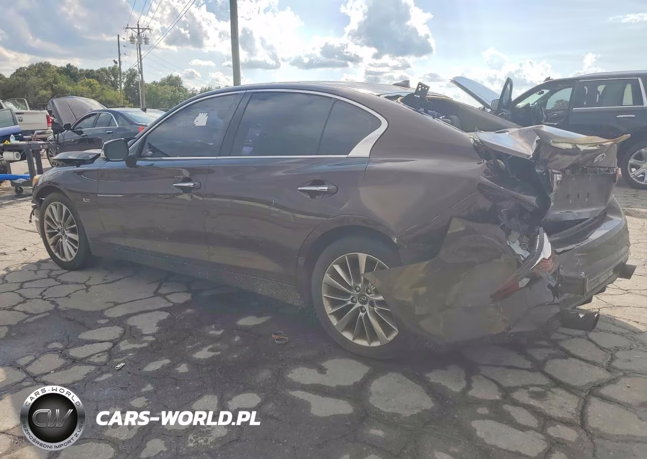 2018 Infiniti Q50 3.0T Luxe VIN:JN1EV7AR5JM431590 - 2