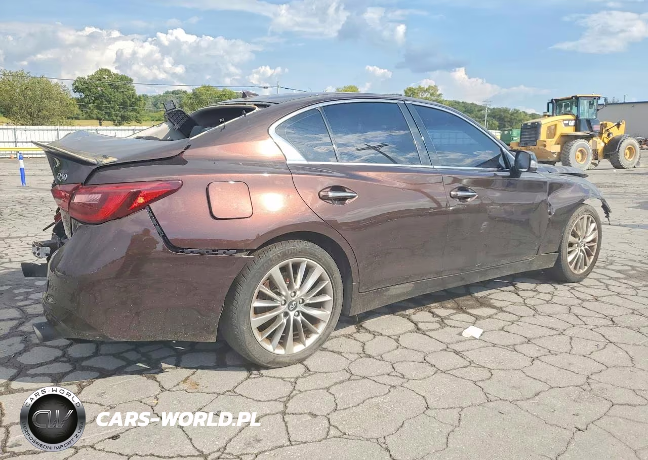 2018 Infiniti Q50 3.0T Luxe VIN:JN1EV7AR5JM431590 - 3