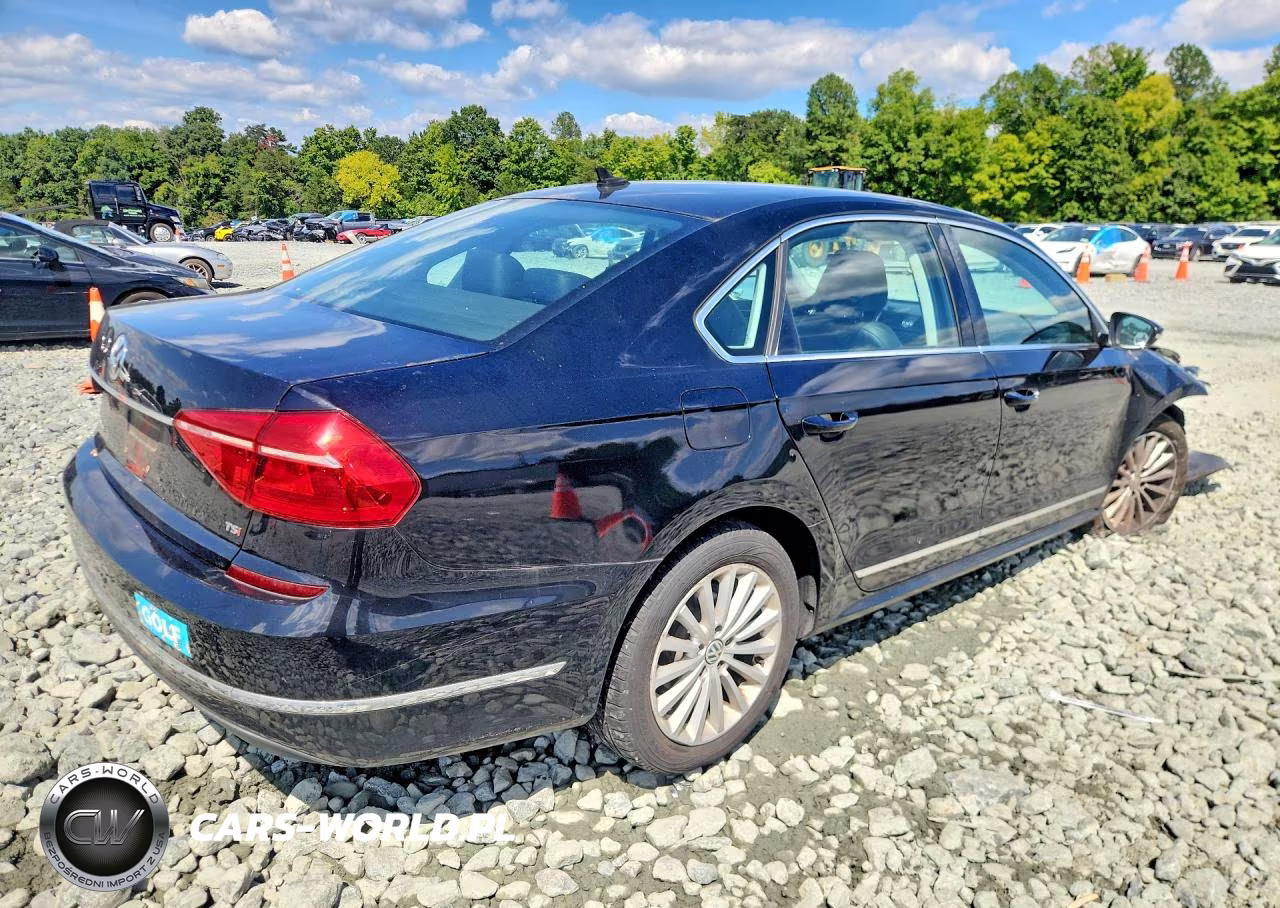 2016 Volkswagen Passat Se VIN:1VWBT7A33GC008519 - 3