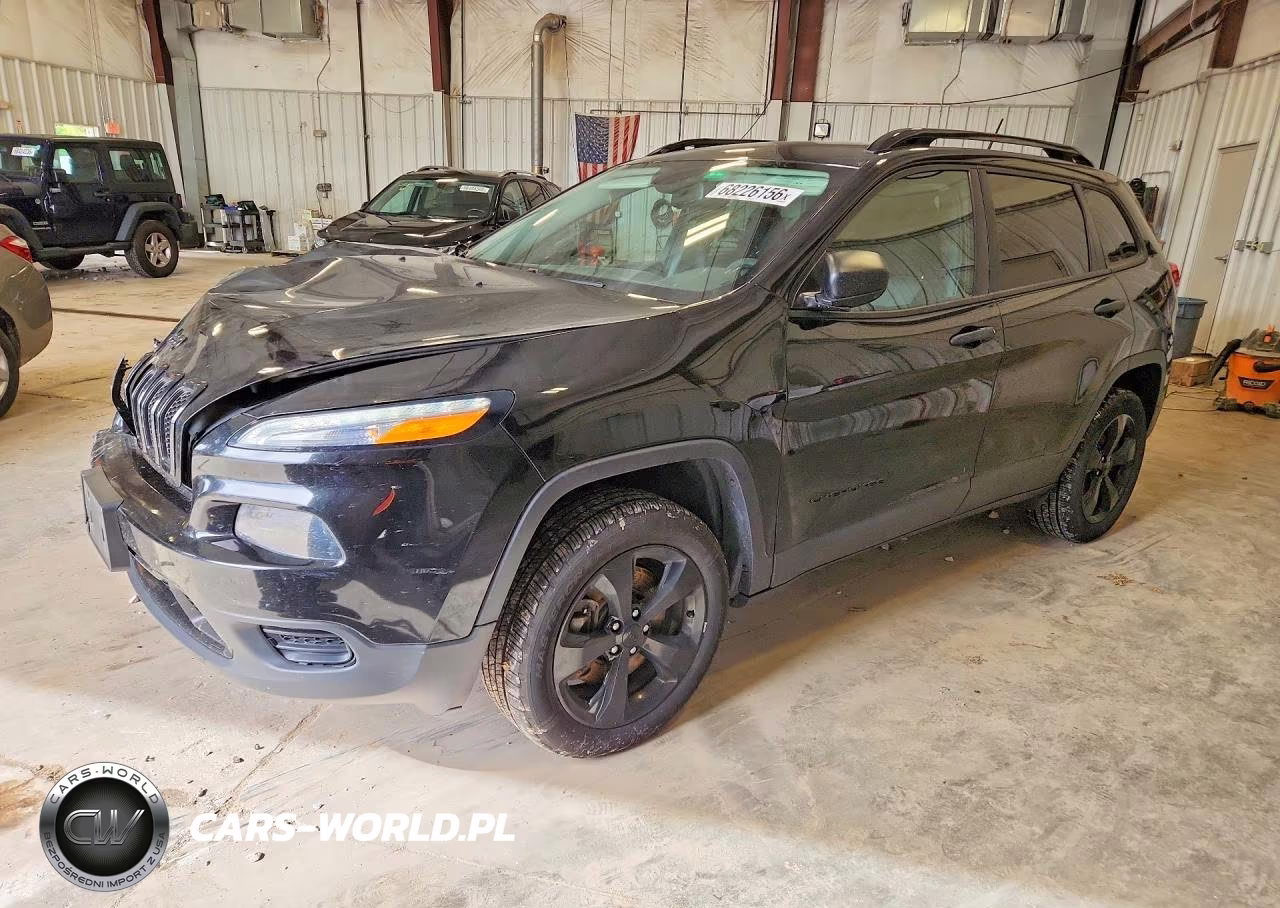 2017 Jeep Cherokee Sport VIN:1C4PJLAS9HW624028 - 1