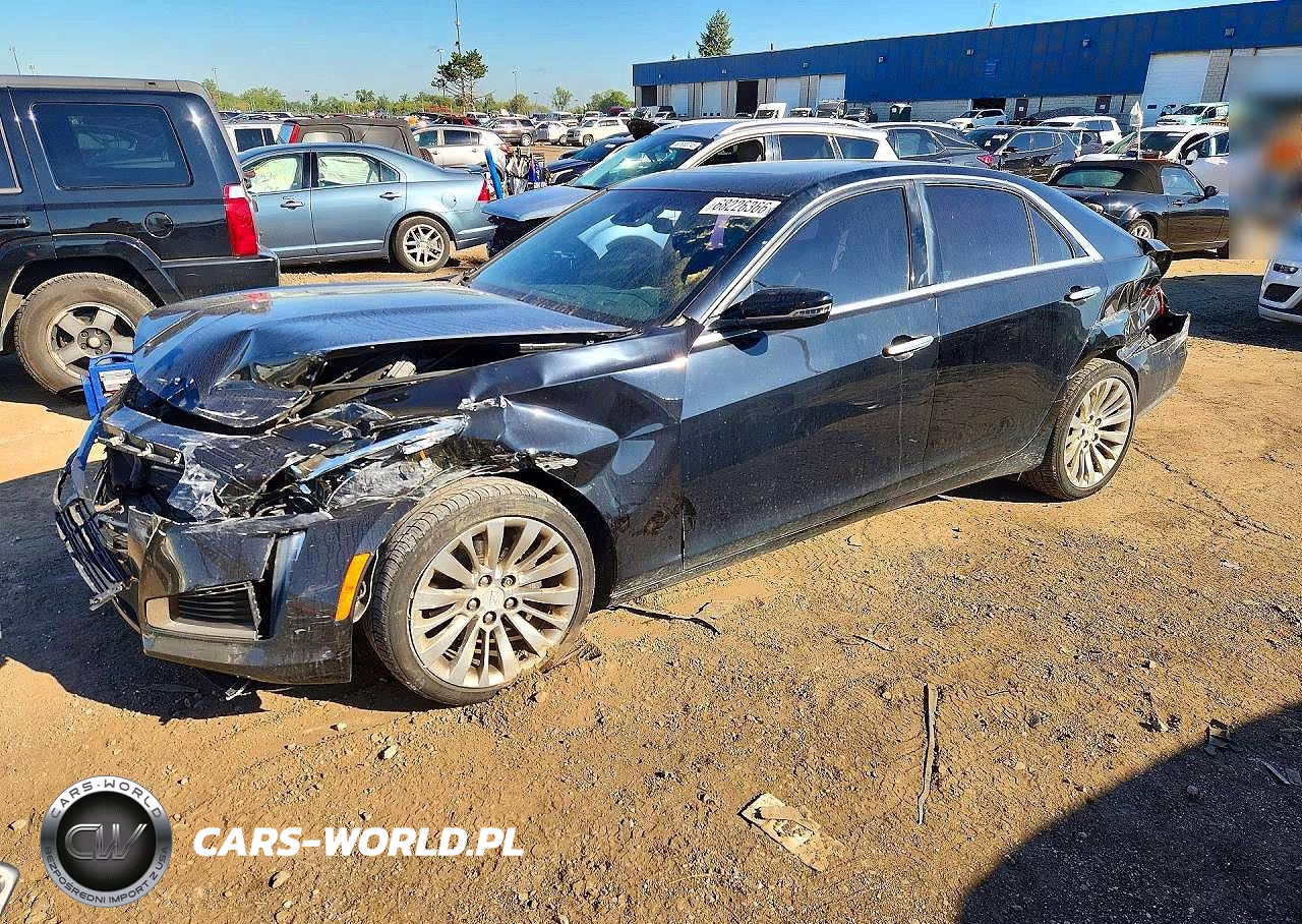 2017 Cadillac Cts Luxury VIN:1G6AX5SX3H0189085 - 1