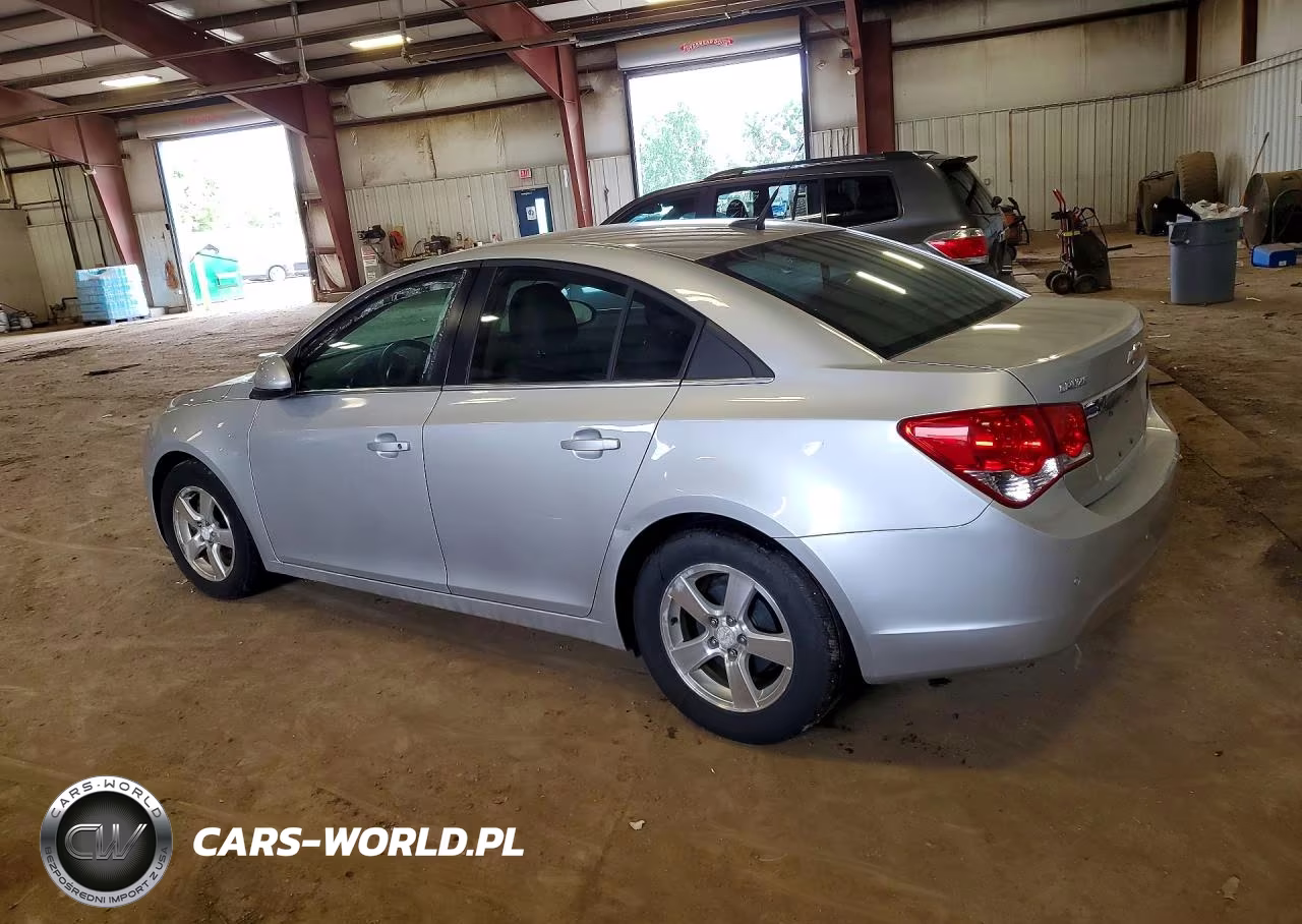 2012 Chevrolet Cruze Lt VIN:1G1PF5SC8C7381702 - 2