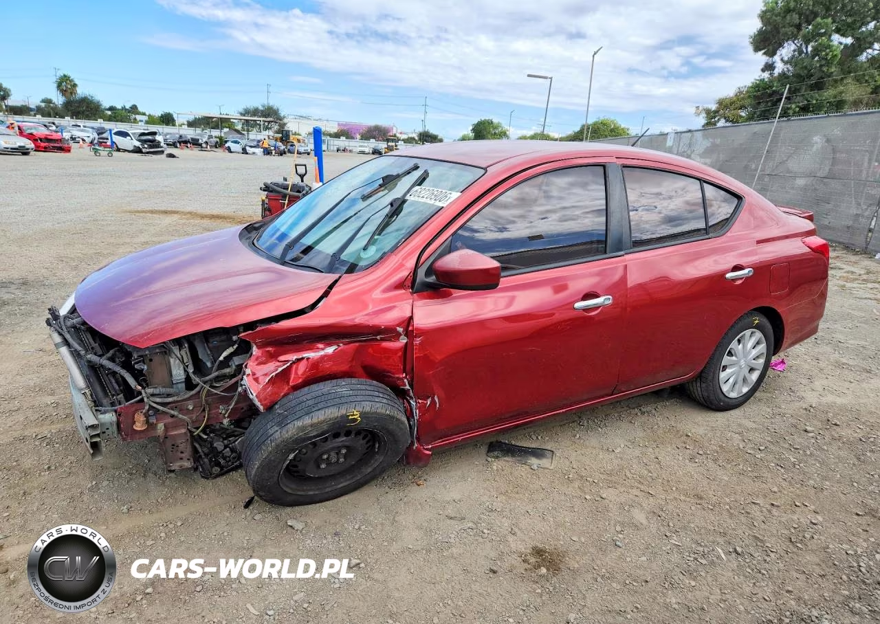 2016 Nissan Versa 1.6 Sv VIN:3N1CN7APXGL807547 - 1