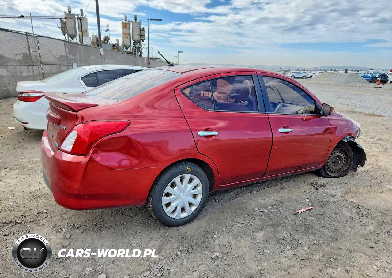 2016 Nissan Versa 1.6 Sv VIN:3N1CN7APXGL807547 - 3