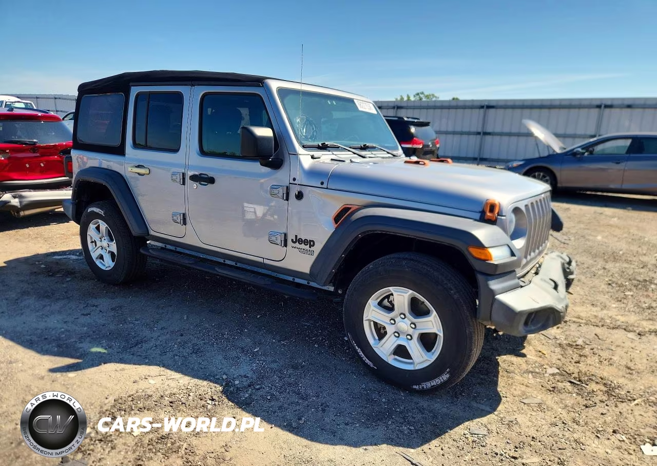 2021 Jeep Wrangler Unlimited Sport VIN:1C4HJXDM3MW725021 - 4