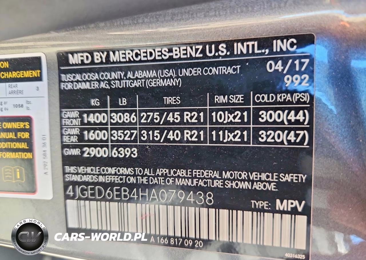 2017 Mercedes-Benz Gle Coupe 43 Amg VIN:4JGED6EB4HA079438 - 13