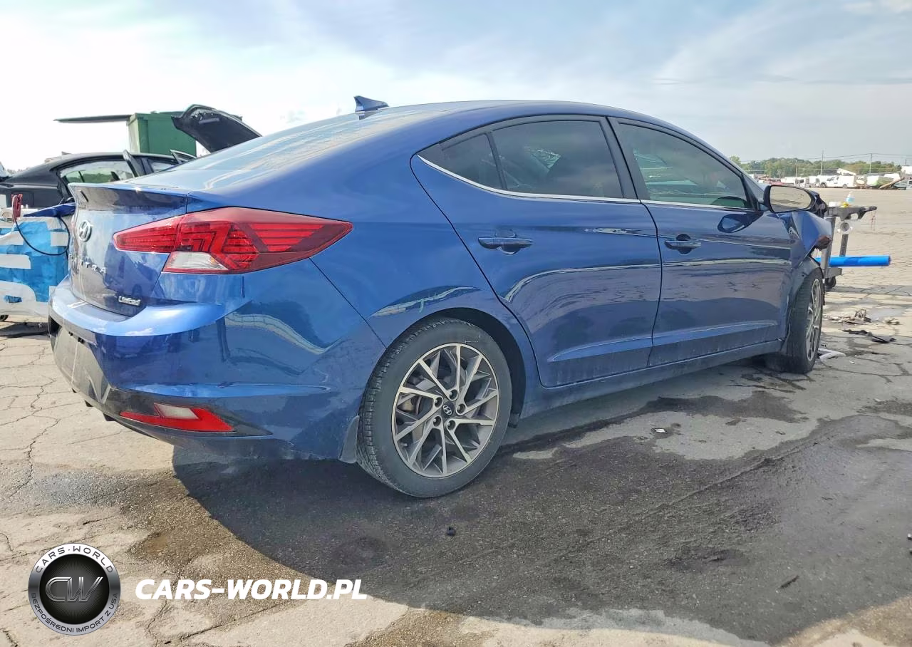 2020 Hyundai Elantra Limited VIN:5NPD84LF7LH608431 - 3