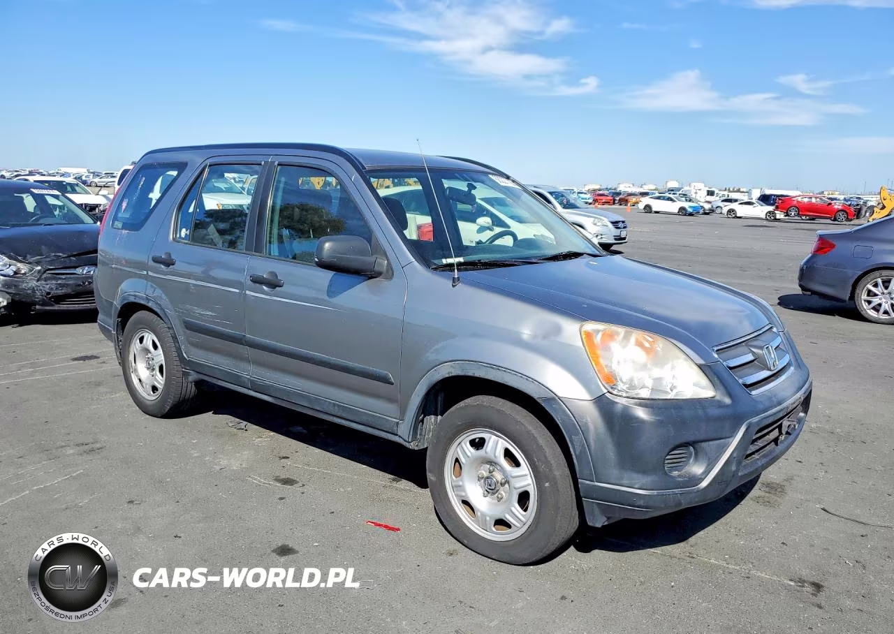 2005 Honda Cr-V Lx VIN:JHLRD68525C010925 - 4