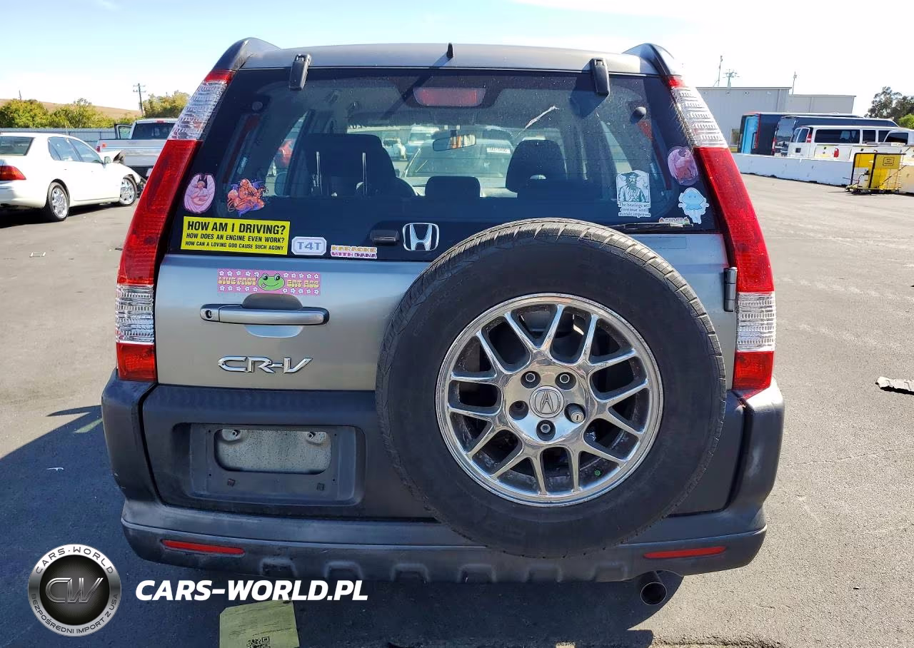 2005 Honda Cr-V Lx VIN:JHLRD68525C010925 - 6