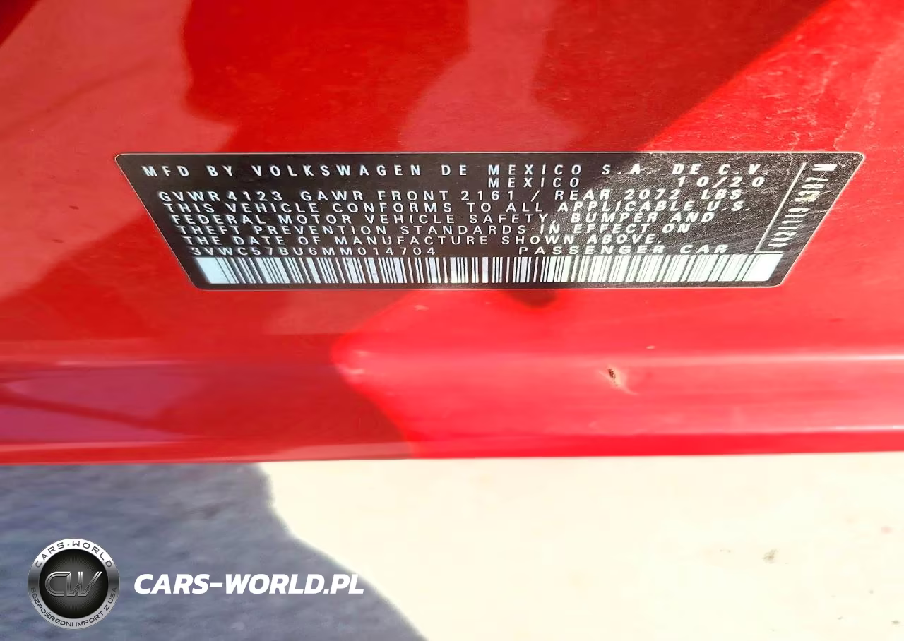 2021 Volkswagen Jetta S VIN:3VWC57BU6MM014704 - 12