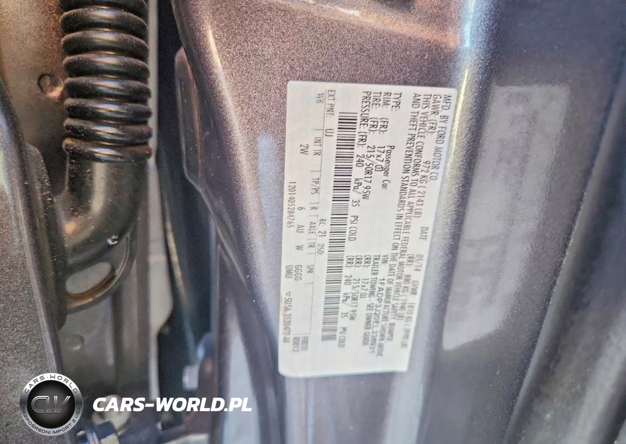 2014 Ford Focus Titanium VIN:1FADP3J20EL338931 - 12