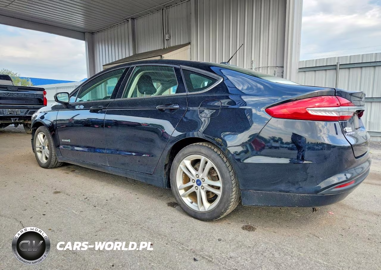 2018 Ford Fusion Se Hybrid VIN:3FA6P0LUXJR247893 - 2