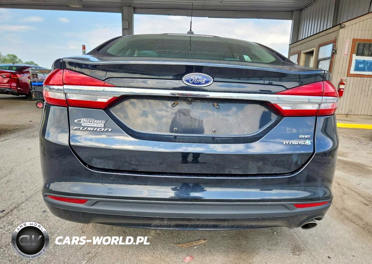 2018 Ford Fusion Se Hybrid VIN:3FA6P0LUXJR247893 - 6
