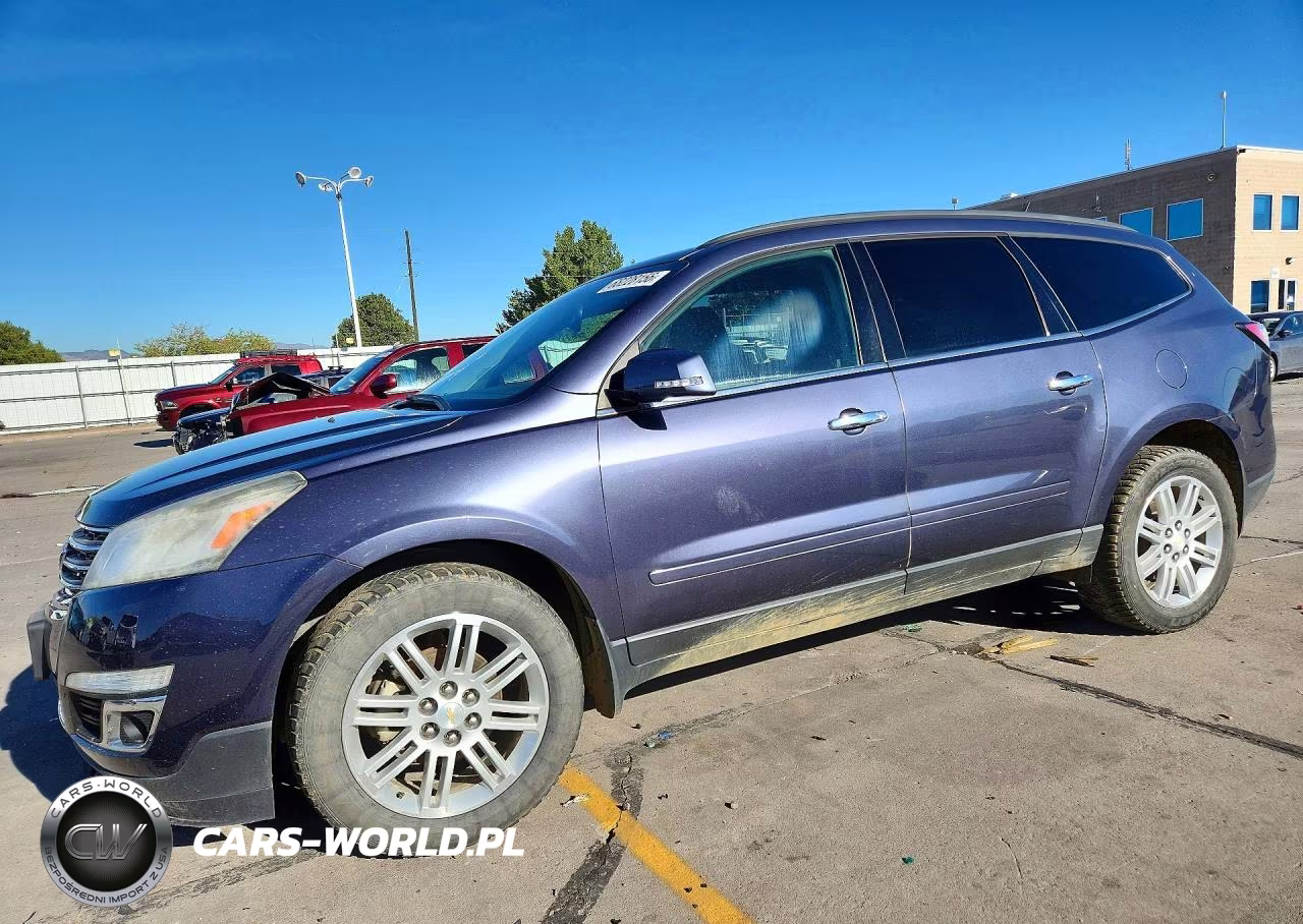 2014 Chevrolet Traverse Lt VIN:1GNKVGKD2EJ118904 - 1