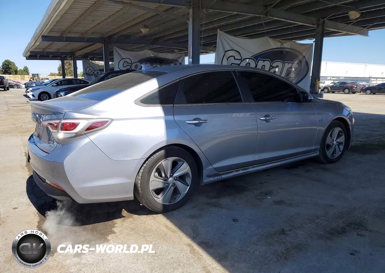 2016 Hyundai Sonata Hybrid Limited VIN:KMHE34L19GA022216 - 3