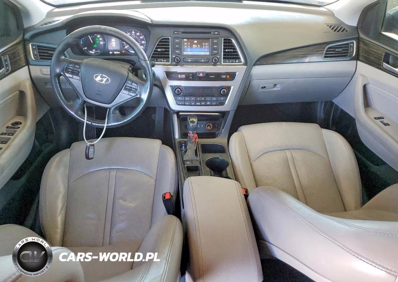 2016 Hyundai Sonata Hybrid Limited VIN:KMHE34L19GA022216 - 8