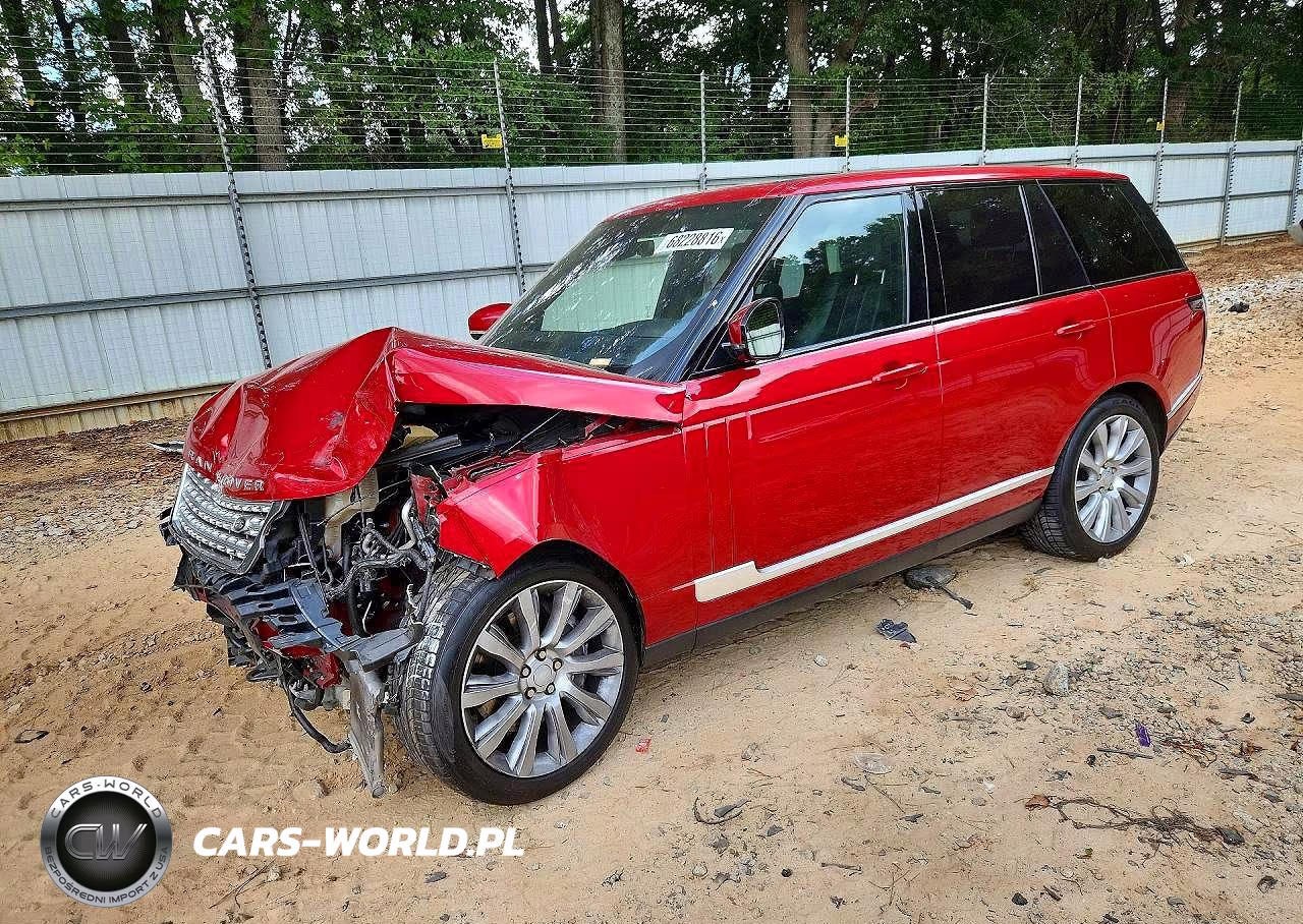 2017 Land Rover Range Rover Supercharged VIN:SALGS2FE9HA370255 - 1