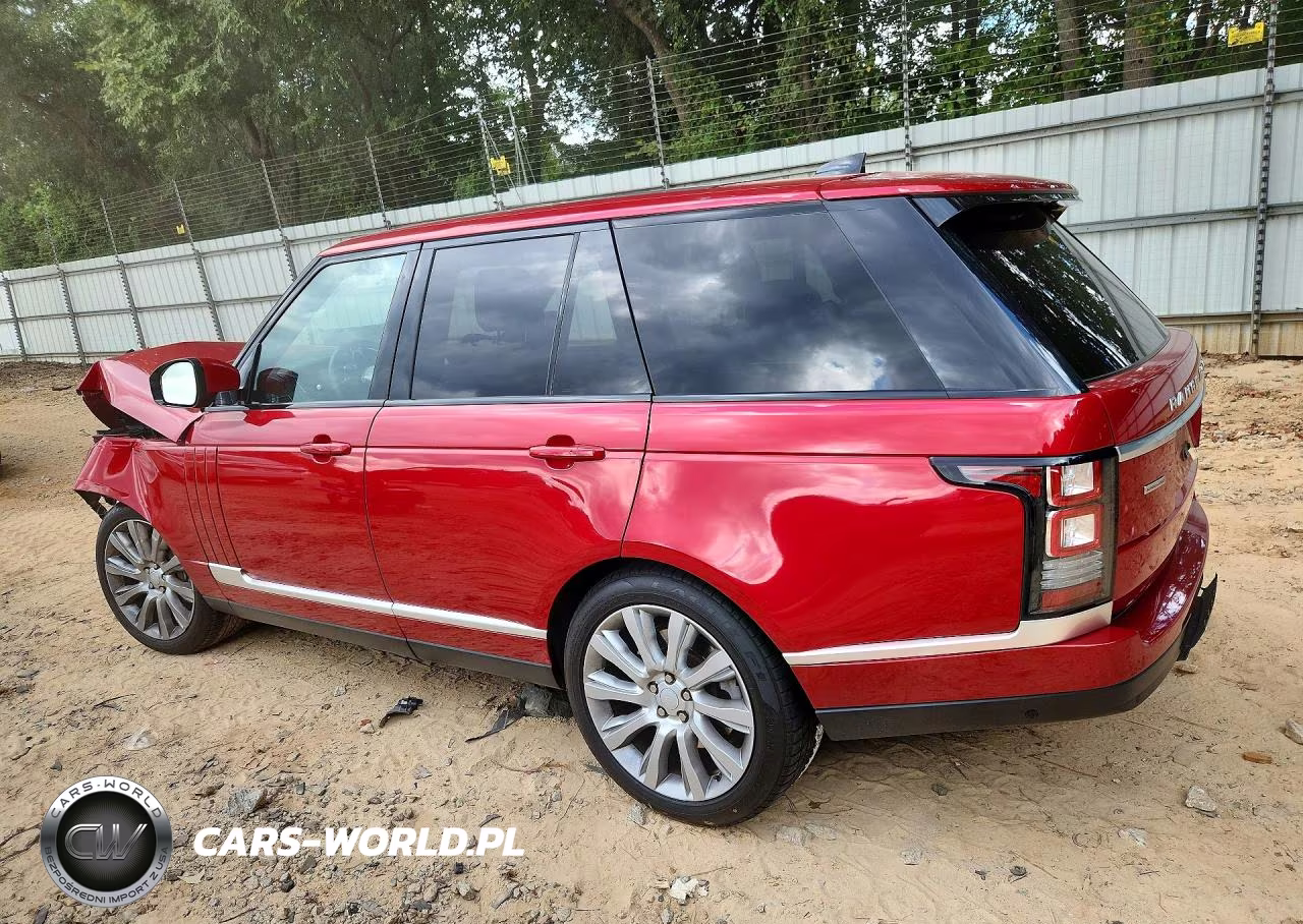 2017 Land Rover Range Rover Supercharged VIN:SALGS2FE9HA370255 - 2