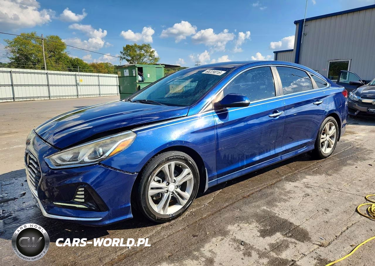 2018 Hyundai Sonata Sel VIN:5NPE34AFXJH648442 - 1