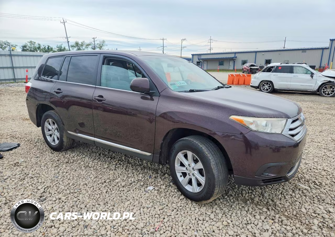 2013 Toyota Highlander Base VIN:5TDZA3EH6DS031731 - 4