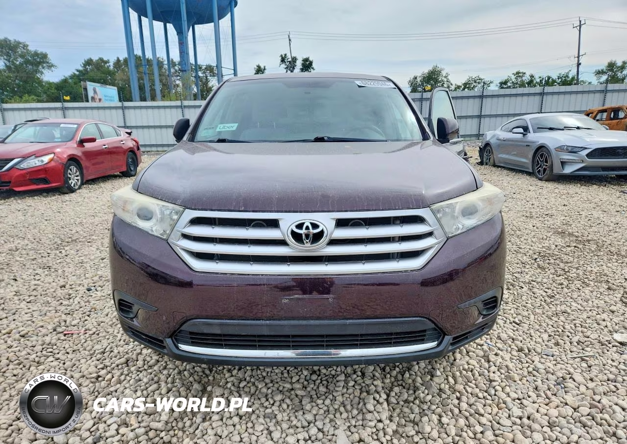 2013 Toyota Highlander Base VIN:5TDZA3EH6DS031731 - 5