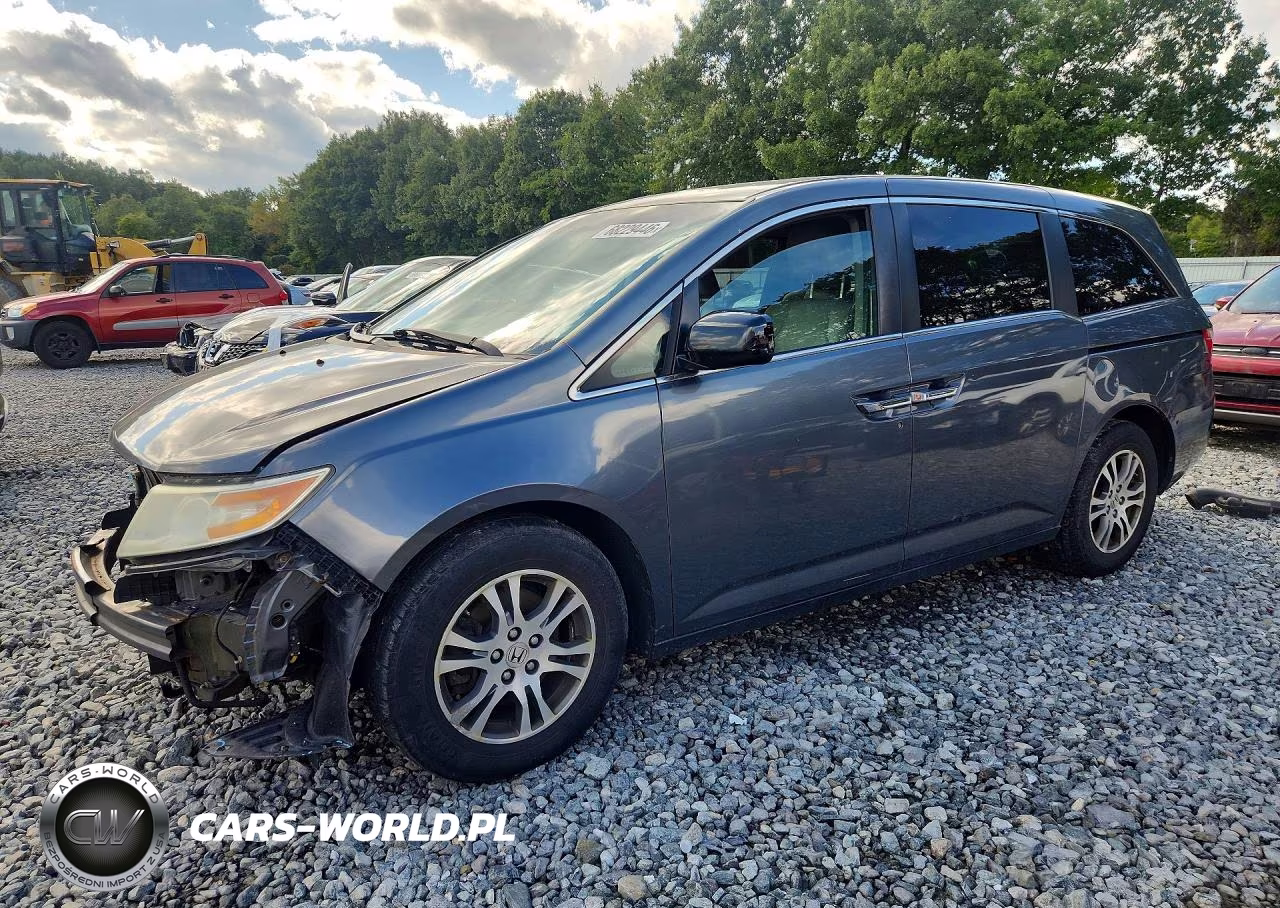2011 Honda Odyssey Exl VIN:5FNRL5H69BB024662 - 1